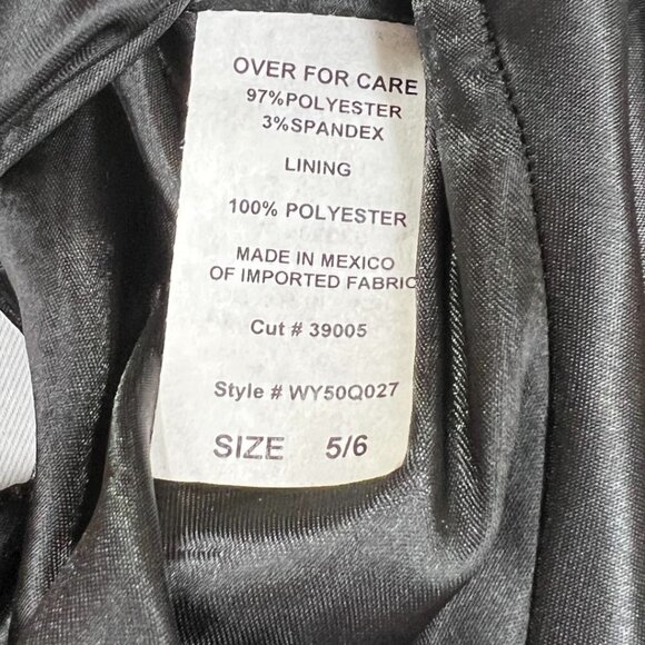 NWT Windsor Black Isabelle Satin A-Line Formal Gown - Picture 11 of 16